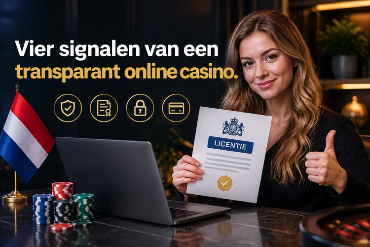 Vier signalen van een transparant online casino